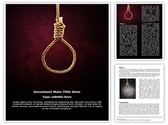 Hangmans Knot Editable PowerPoint Template