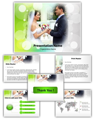 Marriage Editable PowerPoint Template