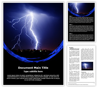 Lightning Editable Word Template