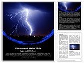 Lightning Editable PowerPoint Template