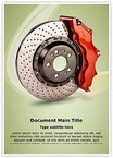 Disk Brake Editable Template