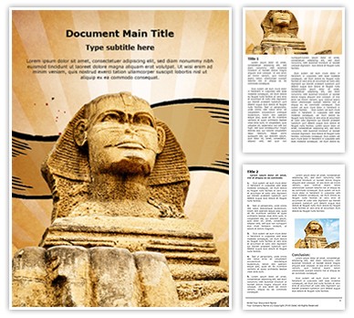 Sphinx Editable Word Template