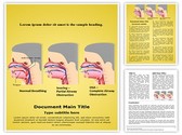 Snoring and Sleep Apnea Editable PowerPoint Template