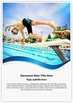 Swimming Competition Editable Template