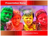 Indian Holi Celebration Template