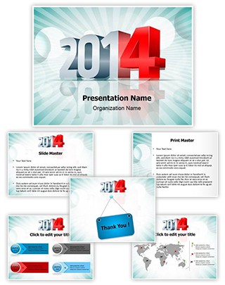 New Year Event Editable PowerPoint Template
