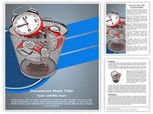 Time Waste Editable PowerPoint Template