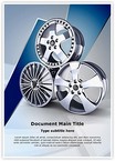 Wheel Alloy Editable Template