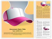 Baseball Cap Editable PowerPoint Template