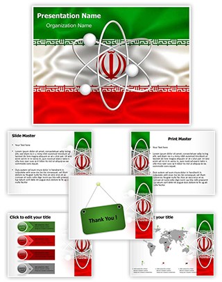 Iranian Nuclear Program Editable PowerPoint Template
