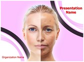 Ageing Beauty Editable PowerPoint Template