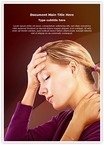 Head Neck Pain Editable Template