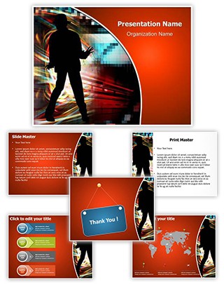 Michael Jackson Editable PowerPoint Template