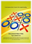 Crisscross Tic Tac Toe Editable Template