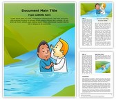 Baptismal Immersion Editable PowerPoint Template