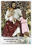 Jesus and kids Editable Template