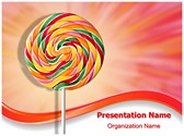 Spiral Lollipop Editable PowerPoint Template