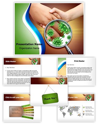 Contagious Virus Infection Editable PowerPoint Template