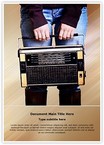 Vintage Radio Music Editable Template