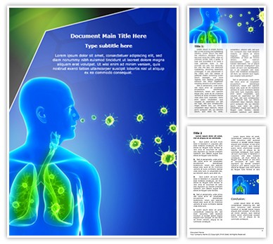 lung infection Editable Word Template