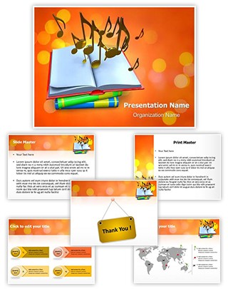 Music Theory Editable PowerPoint Template