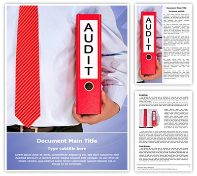 Accounting Standard Editable Word Template