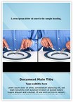Table Manners Etiquette Editable Template