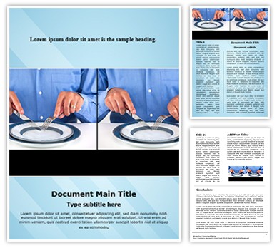 Table Manners Etiquette Editable Word Template