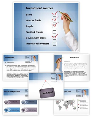 Investment Sources Editable PowerPoint Template