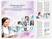 Team Communication Editable PowerPoint Template