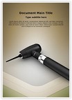 Otoscope Editable Template