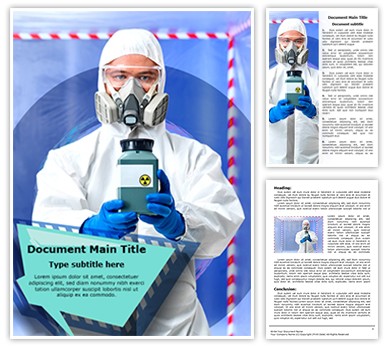 Infection Control Editable Word Template