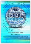 International Marketing Concept Editable Template