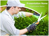 Gardener Editable PowerPoint Template