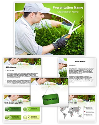 Gardener Editable PowerPoint Template