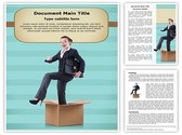 Step Out of Box Editable PowerPoint Template