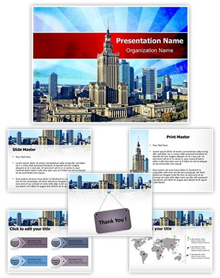 Industry Agglomeration Editable PowerPoint Template