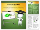 3D Insurance Lawyer Editable PowerPoint Template