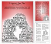 Sexually Transmitted Diseases Editable PowerPoint Template