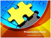 Puzzle Piece Missing Editable PowerPoint Template