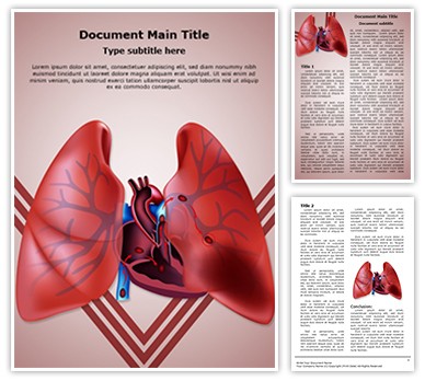 Circulatory Pulmonary Embolism Editable Word Template
