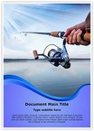 Lake Fishing Editable Template
