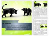 Financial markets Editable PowerPoint Template