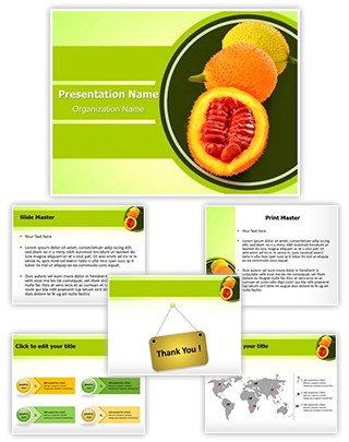 Sweet Gourd Editable PowerPoint Template