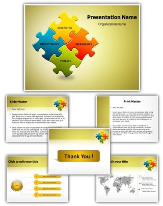 Swot Editable PowerPoint Template