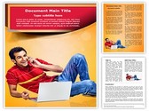 Generation Y Concept Editable PowerPoint Template