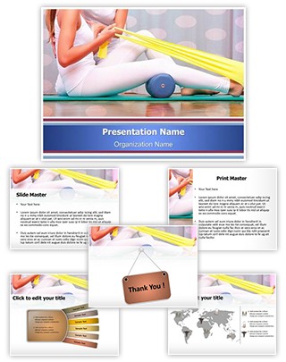 Physiotherapy Exercises Editable PowerPoint Template