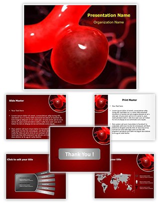 Aneurysm Anatomy Editable PowerPoint Template