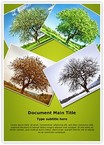 Seasonal Tree Editable Template
