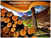 Deforestation Editable PowerPoint Template